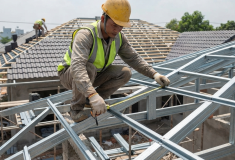Xác định khoảng cách thanh kèo theo thiết kế kết cấu mái