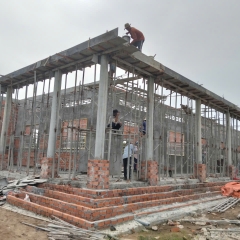 Công trình nhà thờ huyện Vũng Liêm, tỉnh Vĩnh Long.